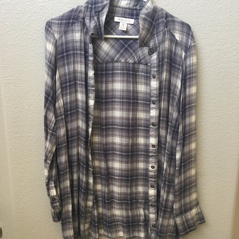 Maternity flannel size m